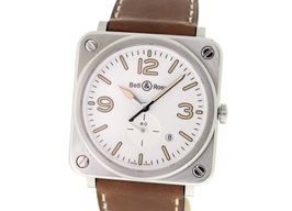 Bell & Ross BR S BRS-64-S (2015) - White dial 39 mm Steel case