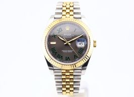 Rolex Datejust 41 126333 (2020) - Grey dial 41 mm Gold/Steel case