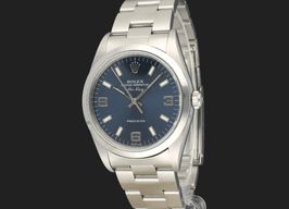 Rolex Air-King 14000M (2005) - Blue dial 34 mm Steel case