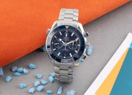 Omega Seamaster Planet Ocean Chronograph 215.30.46.51.03.001 (Onbekend (willekeurig serienummer)) - Blauw wijzerplaat 46mm Staal