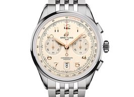 Breitling Premier AB0145211G1A1 (2025) - Yellow dial 42 mm Steel case