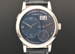 A. Lange & Söhne Lange 1 101.027 (2005) - Blue dial 39 mm White Gold case