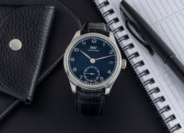 IWC Portuguese Hand-Wound IW510202 (2016) - Black dial 43 mm Steel case