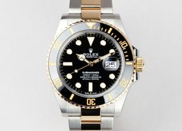 Rolex Submariner Date 126613LN (2021) - Black dial 41 mm Gold/Steel case