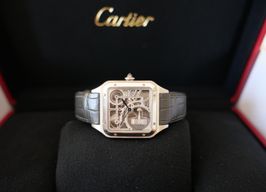 Cartier Santos WHSA0032 (2024) - Transparant wijzerplaat 31mm Staal