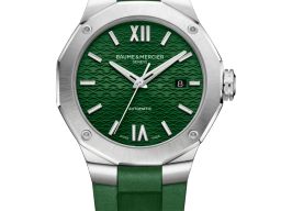 Baume & Mercier Riviera M0A10618 (2026) - Groen wijzerplaat 42mm Staal