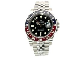 Rolex GMT-Master II 126710BLRO (2020) - Zwart wijzerplaat 40mm Staal