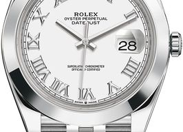 Rolex Datejust 41 126300 (2024) - White dial 41 mm Steel case