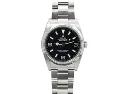 Rolex Explorer 114270 (2004) - Zwart wijzerplaat 36mm Staal