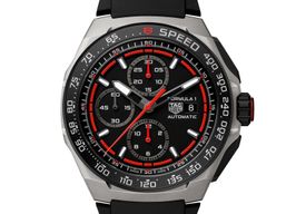 TAG Heuer Formula 1 CBZ2082.FT8096 (2025) - Zwart wijzerplaat 44mm Titanium