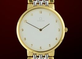 Omega De Ville 395.0875.2 (1993) - White dial 32 mm Gold/Steel case