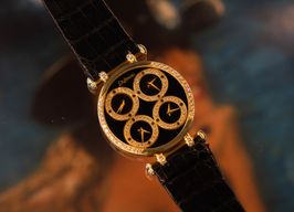 Anonymous Vintage G362 (1980) - Zwart wijzerplaat 30mm Geelgoud