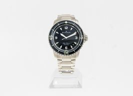 Blancpain Fifty Fathoms 5015 12B30 98 (2024) - Onbekend wijzerplaat 45mm Titanium