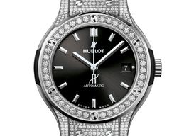 Hublot Classic Fusion 565.NX.1470.LR.1604 (2023) - Zwart wijzerplaat 38mm Titanium