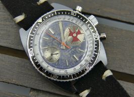 Yema Vintage 70's vintage watch mens Yema chronograph valjoux 7733 BIG EYE RARE -