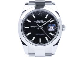 Rolex Datejust 41 126300 (2022) - Black dial 41 mm Steel case