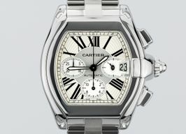 Cartier Roadster W62019X6 (Onbekend (willekeurig serienummer)) - Zilver wijzerplaat 42mm Staal