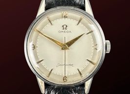 Omega Seamaster 2496 (1950) - Wit wijzerplaat 33mm Staal