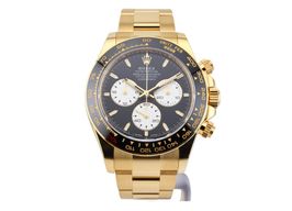 Rolex Daytona 126528LN (2024) - Black dial 40 mm Yellow Gold case