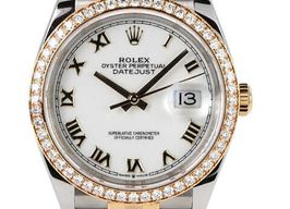 Rolex Datejust 36 126283RBR (2023) - White dial 36 mm Steel case