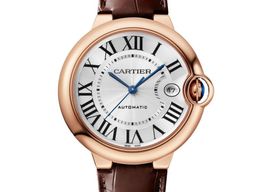 Cartier Ballon Bleu 42mm WGBB0030 (2025) - Zilver wijzerplaat 42mm Roségoud