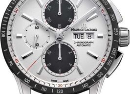 Maurice Lacroix Pontos S PT6038-SSL24-130-2 (2026) - Zilver wijzerplaat 43mm Staal