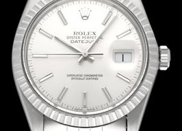 Rolex Datejust 36 16030 (1988) - Zilver wijzerplaat 36mm Staal