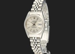 Rolex Lady-Datejust 79174 (2002) - Zilver wijzerplaat 26mm Staal