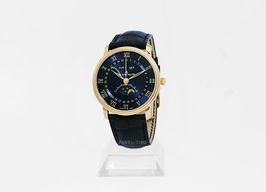 Blancpain Villeret Quantième Complet 6654-3640-55B (2025) - Blue dial 41 mm Rose Gold case