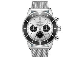 Breitling Superocean Heritage II Chronograph AB0162121G1S1 (2024) - Silver dial 44 mm Steel case