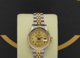 Rolex Lady-Datejust 69173 (1987) - Gold dial 26 mm Gold/Steel case