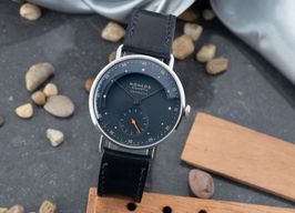 NOMOS Ludwig Automatik 271 (Onbekend (willekeurig serienummer)) - Wit wijzerplaat 40mm Staal