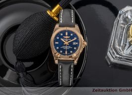 Breitling Galactic H7234812/BE86 (Unknown (random serial)) - Blue dial 29 mm Red Gold case