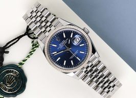 Rolex Datejust 36 126234 (2024) - Blauw wijzerplaat 36mm Staal