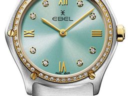 Ebel Sport 1216559 (2024) - Blue dial 30 mm Gold/Steel case