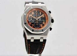 Audemars Piguet Royal Oak Offshore Chronograph Volcano 26170ST.OO.D101CR.01 (Onbekend (willekeurig serienummer)) - Oranje wijzerplaat 42mm Staal