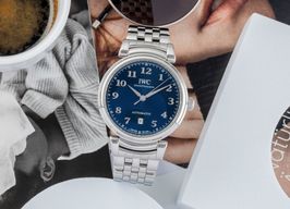 IWC Da Vinci IW356605 (2020) - Blauw wijzerplaat 40mm Staal