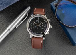 Glashütte Original Sixties Chronograph 1-39-34-02-22-04 (Unknown (random serial)) - Black dial 41 mm Steel case