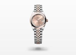 Rolex Lady-Datejust 279161 (2024) - Roze wijzerplaat 28mm Goud/Staal