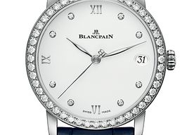 Blancpain Villeret 6127-4628-55B (2022) - White dial 33 mm Steel case