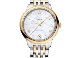 Omega De Ville 434.20.34.20.05.002 (2025) - White dial 34 mm Gold/Steel case