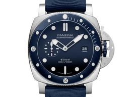 Panerai Luminor Submersible PAM01289 (2022) - Blauw wijzerplaat 44mm Staal