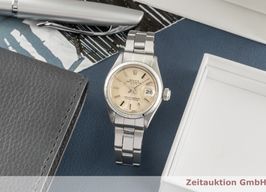Rolex Oyster Perpetual Lady Date 6919 (1973) - Zilver wijzerplaat 26mm Staal