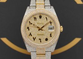 Rolex Datejust 41 126303 (2021) - Diamond dial 41 mm Gold/Steel case
