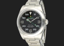 Rolex Air-King 116900 (2017) - Black dial 40 mm Steel case