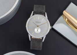 NOMOS Orion 38 379 (Unknown (random serial)) - Silver dial 38 mm Steel case