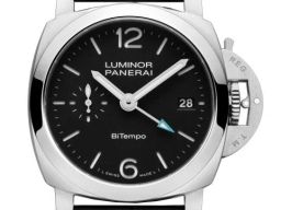 Panerai Luminor PAM01365 (2026) - Zwart wijzerplaat 40mm Staal