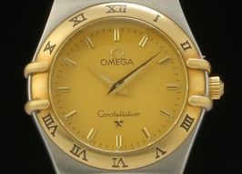 Omega Constellation 1272.10.00 (2007) - Champagne dial 25 mm Gold/Steel case