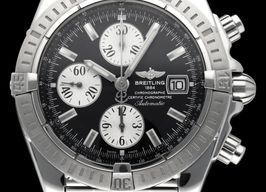 Breitling Chronomat Evolution A13356 (2011) - Zwart wijzerplaat 44mm Staal