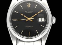 Rolex Oyster Precision 6694 (1978) - Black dial 34 mm Steel case